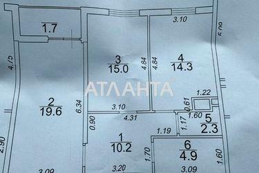 2-комнатная квартира по адресу ул. Краснова (площадь 68 м²) - Atlanta.ua - фото 19