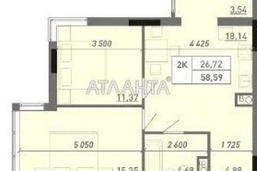 2-rooms apartment apartment by the address st. Vilyamsa ak (area 57 m²) - Atlanta.ua - photo 7