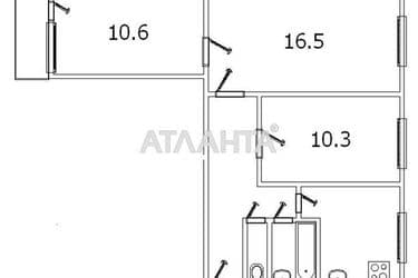 3-rooms apartment apartment by the address st. Zholio kyuri (area 60 m²) - Atlanta.ua - photo 22