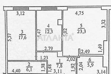 2-комнатная квартира по адресу ул. Дача Ковалевского (площадь 70 м²) - Atlanta.ua - фото 28