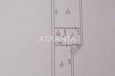 1-кімнатна квартира за адресою 3-тя вулиця (площа 28 м²) - Atlanta.ua - фото 10