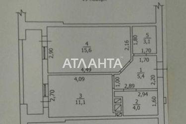 1-room apartment apartment by the address st. Zhabotinskogo Proletarskaya (area 43 m²) - Atlanta.ua - photo 22