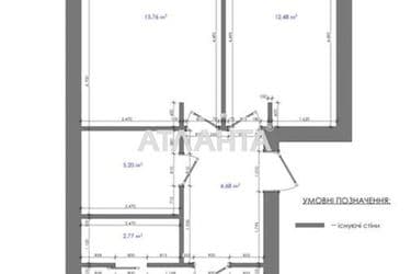 2-кімнатна квартира за адресою вул. Орлика (площа 63 м²) - Atlanta.ua - фото 15