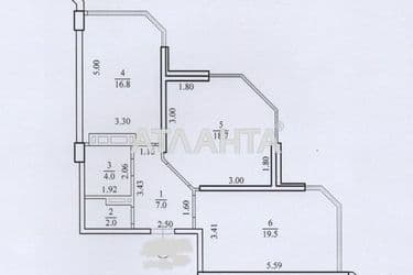 2-кімнатна квартира за адресою вул. Шкільна (площа 68 м²) - Atlanta.ua - фото 21