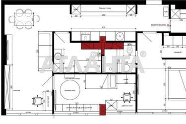 2-комнатная квартира по адресу ул. Дружбы народов (площадь 82,4 м²) - Atlanta.ua - фото 19