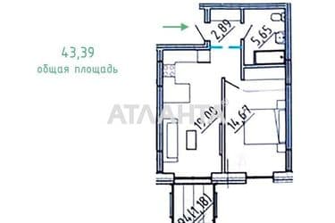 1-кімнатна квартира за адресою Фонтанська дор. (площа 43,4 м²) - Atlanta.ua - фото 7
