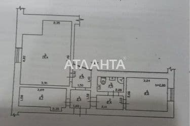 2-кімнатна квартира за адресою Нахімова пров. (площа 44 м²) - Atlanta.ua - фото 16