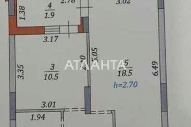 1-room apartment apartment by the address st. Pasechnaya ul (area 39,6 m²) - Atlanta.ua - photo 22