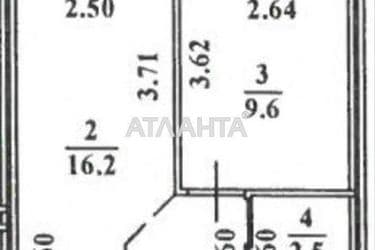 1-комнатная квартира по адресу ул. Донского Дмитрия (площадь 41 м²) - Atlanta.ua - фото 28