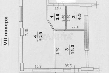 1-кімнатна квартира за адресою Люстдорфська дор. (площа 40,5 м²) - Atlanta.ua - фото 9