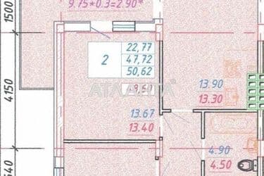 2-rooms apartment apartment by the address st. Bocharova gen (area 50,6 m²) - Atlanta.ua - photo 8