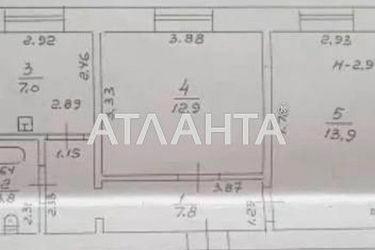 2-комнатная квартира по адресу ул. Хмельницкого Богдана (площадь 49 м²) - Atlanta.ua - фото 14