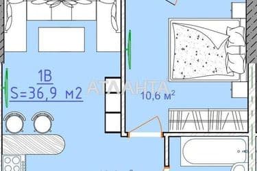 1-комнатная квартира по адресу ул. Вильямса ак. (площадь 36,9 м²) - Atlanta.ua - фото 7