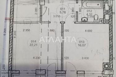 1-кімнатна квартира за адресою вул. Генерала Чупринки (площа 56,7 м²) - Atlanta.ua - фото 24