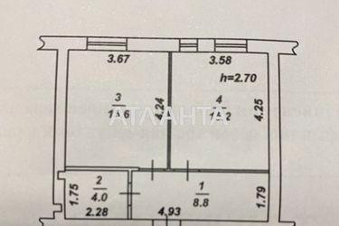 2-кімнатна квартира за адресою вул. Заболотного (площа 44 м²) - Atlanta.ua - фото 45