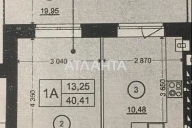 1-кімнатна квартира за адресою вул. Заболотного (площа 41 м²) - Atlanta.ua - фото 45