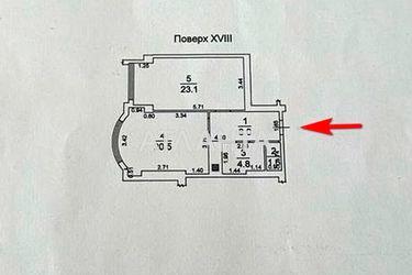 1-кімнатна квартира за адресою вул. Французький бульв. (площа 58 м²) - Atlanta.ua - фото 22