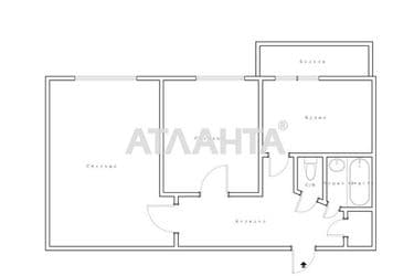 2-комнатная квартира по адресу Овидиопольская дор. 3 (площадь 44,1 м²) - Atlanta.ua - фото 36