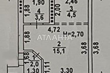 1-кімнатна квартира за адресою Люстдорфська дор. (площа 25 м²) - Atlanta.ua - фото 23