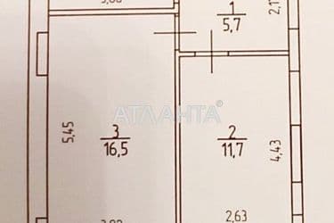 1-комнатная квартира по адресу ул. Дача Ковалевского (площадь 44 м²) - Atlanta.ua - фото 30