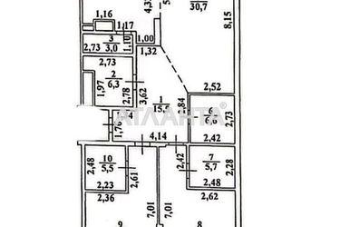 3-кімнатна квартира за адресою вул. Французький бульв. (площа 137 м²) - Atlanta.ua - фото 33