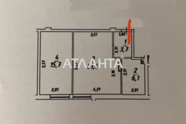 2-rooms apartment apartment by the address st. Malinovskogo marsh (area 49,4 m²) - Atlanta.ua - photo 12