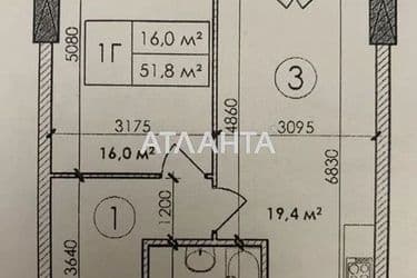 1-кімнатна квартира за адресою Берестейський проспект (площа 53,2 м²) - Atlanta.ua - фото 36