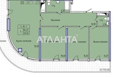 3-кімнатна квартира за адресою вул. Каманіна (площа 122 м²) - Atlanta.ua - фото 61