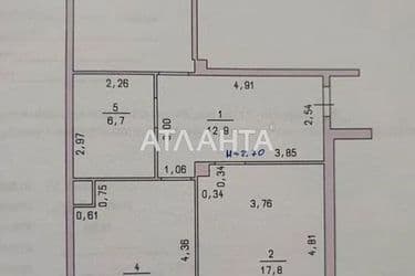 2-rooms apartment apartment by the address st. Raduzhnyy m n (area 73 m²) - Atlanta.ua - photo 25