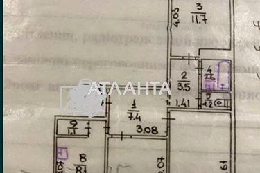 3-комнатная квартира по адресу ул. Андрея Первозванного (площадь 64 м²) - Atlanta.ua - фото 14