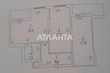 2-rooms apartment apartment by the address st. Novatorov (area 76,4 m²) - Atlanta.ua - photo 22