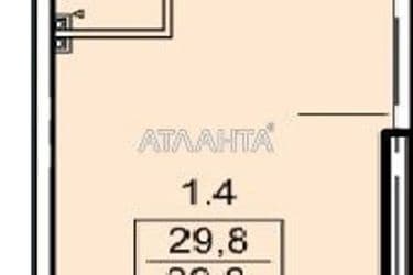 Коммерческая недвижимость по адресу Ванный пер. (площадь 29,8 м²) - Atlanta.ua - фото 14