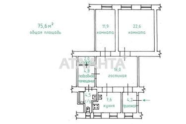 3-rooms apartment apartment by the address st. Mechnikova (area 75,6 m²) - Atlanta.ua - photo 11