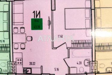 1-room apartment apartment by the address st. Marselskaya (area 43,2 m²) - Atlanta.ua - photo 34