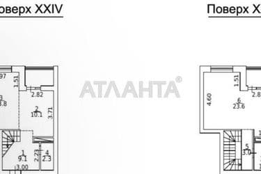 2-кімнатна квартира за адресою вул. Гулака Миколи (площа 73,3 м²) - Atlanta.ua - фото 22