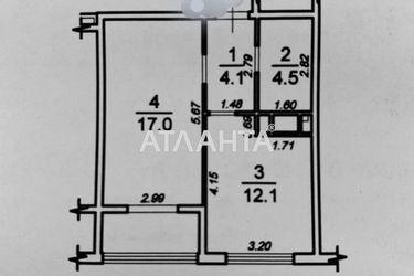 1-кімнатна квартира за адресою вул. Перлинна (площа 41 м²) - Atlanta.ua - фото 9