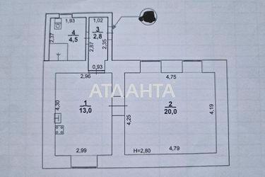 1-room apartment apartment by the address st. Chernomorskogo Kazachestva (area 40 m²) - Atlanta.ua - photo 14
