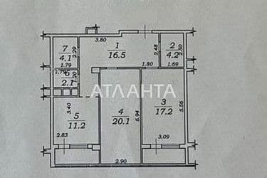 2-rooms apartment apartment by the address st. Gagarinskoe plato (area 83 m²) - Atlanta.ua - photo 12