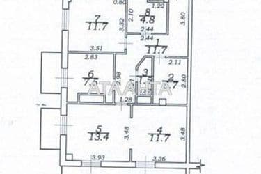 3-кімнатна квартира за адресою вул. Грецька (площа 75,9 м²) - Atlanta.ua - фото 20
