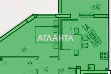 1-room apartment apartment by the address st. Fontanskaya dor Perekopskoy Divizii (area 41,8 m²) - Atlanta.ua - photo 12