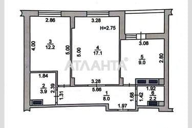 2-комнатная квартира по адресу ул. Энтузиастов (площадь 55 м²) - Atlanta.ua - фото 21