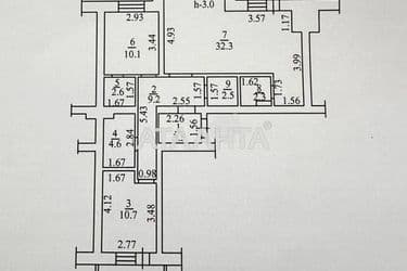 2-комнатная квартира по адресу ул. Трамвайная (площадь 81,5 м²) - Atlanta.ua - фото 11