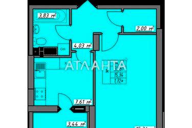 1-room apartment apartment by the address st. Grushevskogo Mikhaila Bratev Achkanovykh (area 35 m²) - Atlanta.ua - photo 39