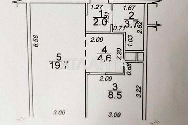 2-кімнатна квартира за адресою вул. Басейна (площа 38,5 м²) - Atlanta.ua - фото 20