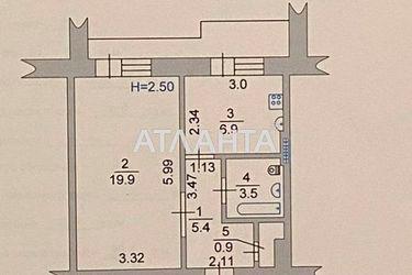 2-кімнатна квартира за адресою вул. Шума Віталія (площа 40 м²) - Atlanta.ua - фото 24