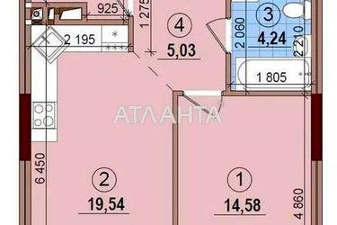 2-rooms apartment apartment by the address st. Marshala Grechko (area 48,1 m²) - Atlanta.ua - photo 28