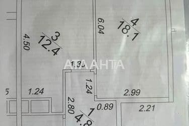 1-кімнатна квартира за адресою вул. Краснова (площа 41 м²) - Atlanta.ua - фото 16