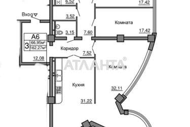 3-комнатная квартира по адресу Мореходный пер. (площадь 181,6 м²) - Atlanta.ua - фото 11