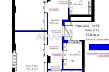 3-rooms apartment apartment by the address st. Marselskaya (area 89,8 m²) - Atlanta.ua - photo 21