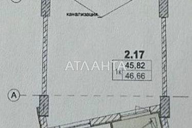 1-кімнатна квартира за адресою вул. Чубаївська (площа 46,7 м²) - Atlanta.ua - фото 18